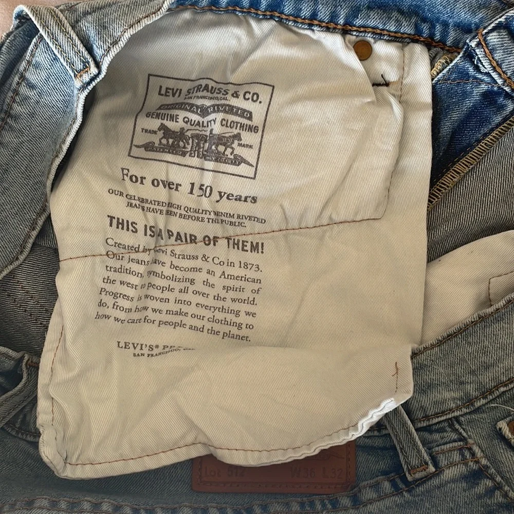 Levis lightly used
